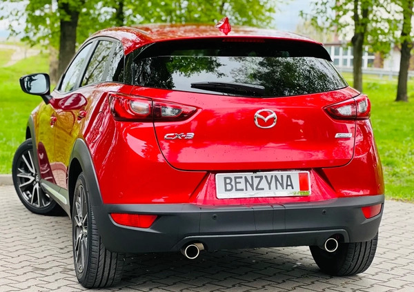 Mazda CX-3 cena 59900 przebieg: 109338, rok produkcji 2015 z Wejherowo małe 704